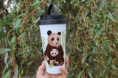 Termo hrnek kyblík Panda velká