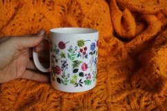 Porcelánový hrnek Rozkvetlá zahrada