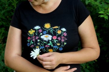 Trika barevný potisk - Skladem
