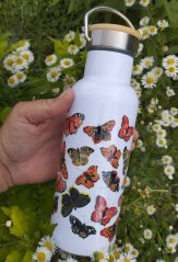 Termoska bandaska 500 a 750 ml termoska Motýli