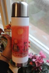 Termoska klasická 750 ml Malý princ a západ slunce