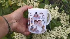 Porcelánový hrnek Jak dostat tatínka do polepšovny